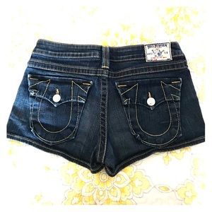 True Religion women’s shorts jean
